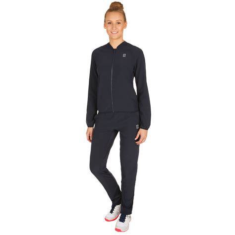 nike court woven warm up trainingsanzug damen dunkelblau weiß|nike damen trainingsanzug sale.